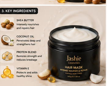 Intense Nourish & Repair Hair Mask - Image 3
