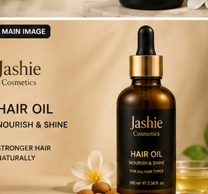 Jashie Cosmetics Nourish & Shine Hair Oil