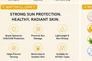 SPF 50 PA+++ Sunscreen - Image 2
