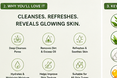 Refresh & Purify Face Wash - Image 3